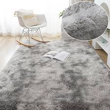fluffy rainbow rugs for s bedroom
