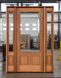 Custom Exterior Doors With Sidelights