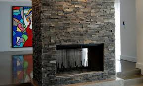 Grey Stacked Stone Walls Gallery