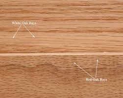 oak lumber white or red