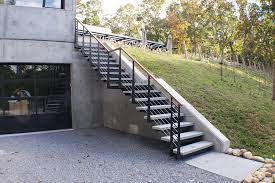Exterior Floating Stair Ideas