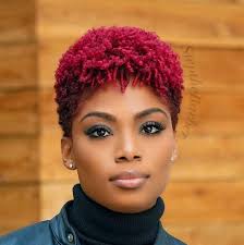 Natural hair looks especially stunning with hints of burgundy. 50 Breathtaking Hairstyles For Short Natural Hair Hair Adviser