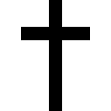 simple black cross transpa png
