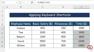 how to use autosum in excel 4 easy