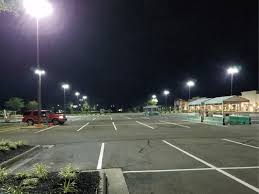 Old Parking Lot Lights