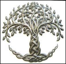 haitian metal art metal tree wall art