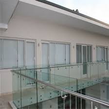 new design glass stair railing modern