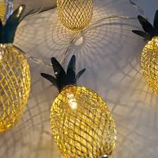 Pineapple String Lights Indoor Outdoor
