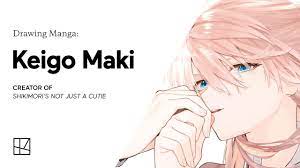 Drawing Manga: Keigo Maki of Shikimori's Not Just a Cutie [Long Version -  Sketch Video] - YouTube