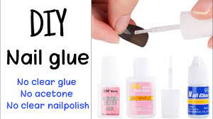 strong nail glue for fake nails diy
