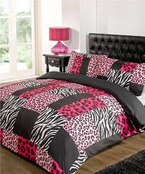 zebra print bedding