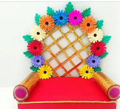 multicolor paper makhar for decoration