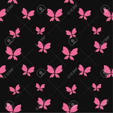 Vector Seamless Pattern With Pink ...
