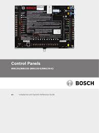Control Panels Bosch Security Systems Manualzz Com