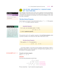 6 6 Solving Quadratic Equations By