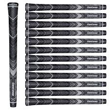 Geoleap Ace C Golf Grips Set Of 13 Cord Rubber Hybrid Golf Club Grips Standard Mdisize 8 Colors Optional