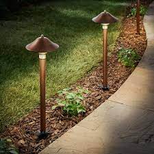 Brass Led Path Light With Waterproof