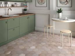 Small Kitchen Feel Large With Tiles