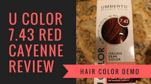 Umberto U Color 7 43 Red Caynee Review