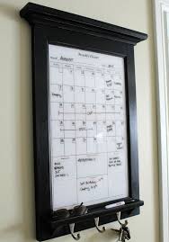 Framed Dry Erase Calendar For Wall