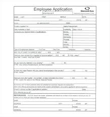 Employee Application Form Template Job Templates Free Premium Simple