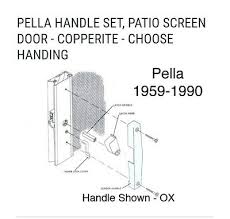 New Pella Sliding Door Screen Handle R