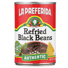 refried black beans 16oz can