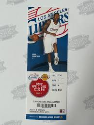 2016 los angeles lakers clippers ticket