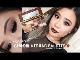 too faced chocolate palette review
