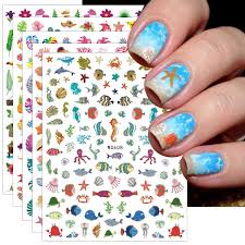 ocean nail art stickers decals