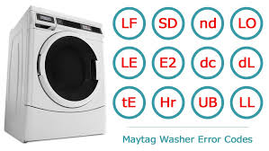Maytag Washer Error Codes Washer And Dishwasher Error