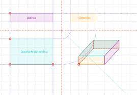 Was ist der grundriss von einem quader / funktionsgleichung für würfeloberfläche bestimmen. Riss Darstellung Geogebra