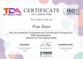 web development free certification