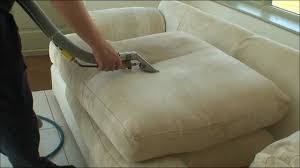 sofa cleaning with hot water extraction
