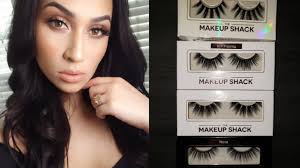 the makeup shack lashes review you