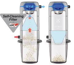 beam self cleaning filter