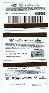 bonefish grill gift card lot of 3