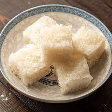 Chinese Sweet Rice Cake Recipe gambar png