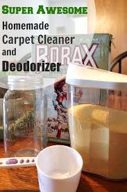 homemade carpet cleaner and deodorizer
