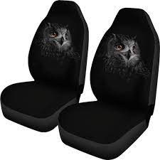 Owl Car Seat Covers Set Of 2 Universal