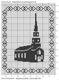Free Filet Crochet Charts And Patterns Filet Crochet Church