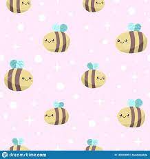 Cute Funny Smiling Honey Bees ...