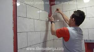 shower wall tile installation diy