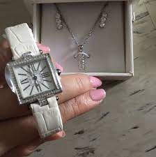 pierre cardin watch and jewellery set