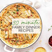family dinner recipes