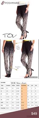 Graphic Semi Sheer Pants By Tov Read Size Chart Lux Graphic