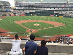 oakland coliseum section 216 home of