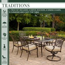 piece patio outdoor dining set
