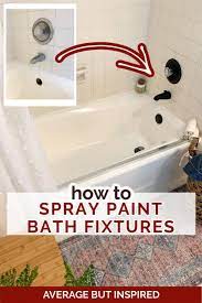the best way to spray paint a faucet
