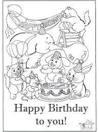 Printable coloring pages printable music printable games. Birthday Card Coloring Pages Coloring Home